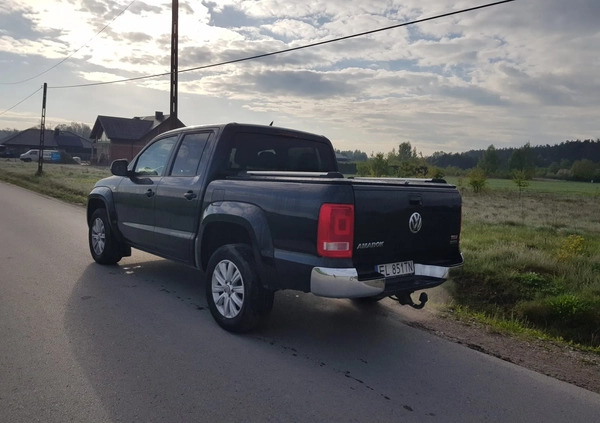 Volkswagen Amarok cena 64000 przebieg: 217000, rok produkcji 2014 z Łęczyca małe 172